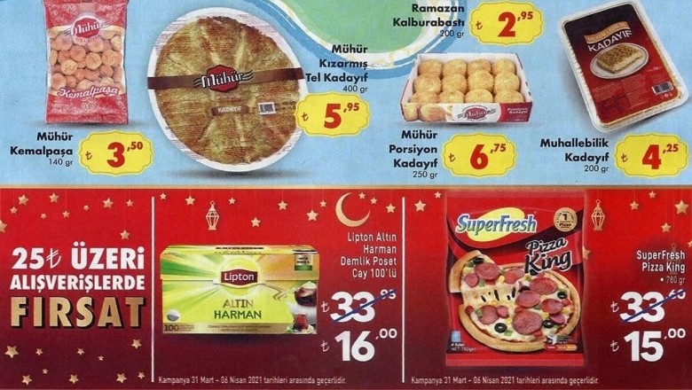 Şok Market 2-6 Nisan Arasında Kaçırılmayacak İndirimler