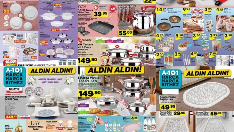 A101 6 Mayıs 2021 Kaçırılmayacak Aktüel İndirimli Ürünleri (Ek)