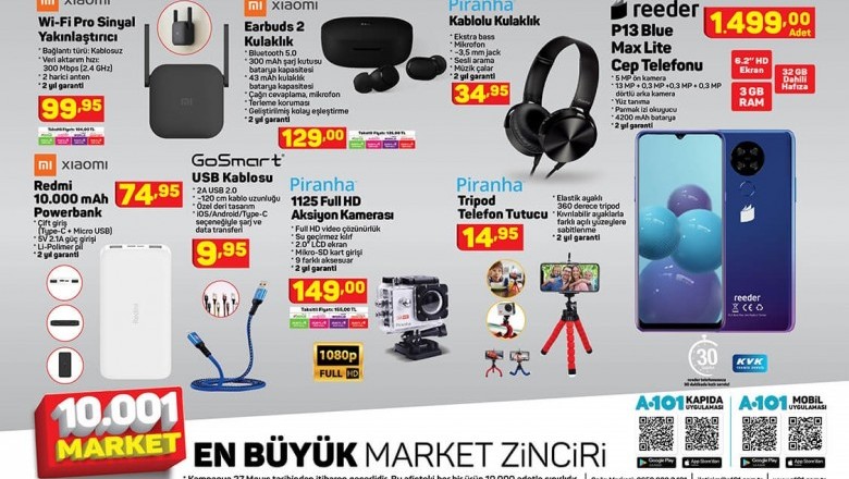 A101 27 Mayıs 2021 Aktüel İndirimli Ürünler Kataloğu