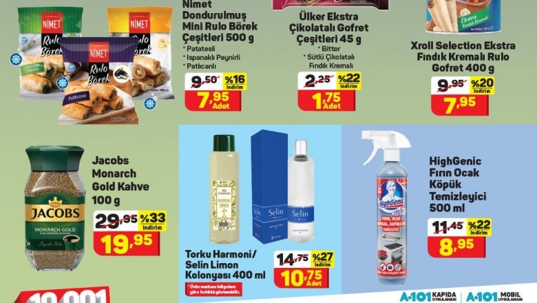 Yepyeni Kampanya! A101  10 Eylül 2021 Aktüel Ürünleri