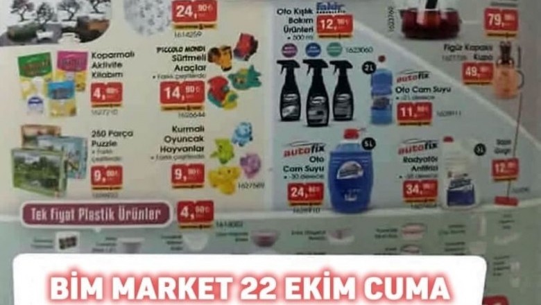 Bim Market 23 - 26 Ekim 2021 Aktüel İndirimleri