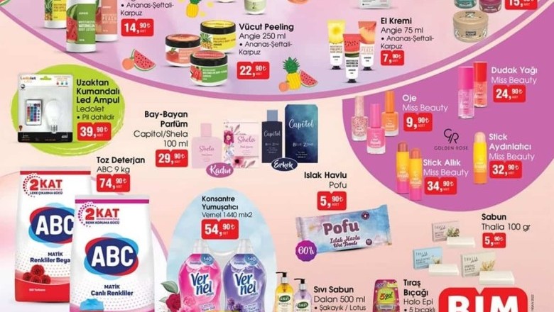 Bim Market 5 Nisan 2022 Aktüel İndirimli Ürünleri