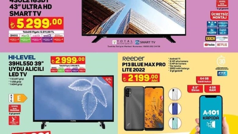A101 De Bugün Kaçırılmayacak Aktüel İndirimli Ürünler Kataloğu (19.05.2022.)