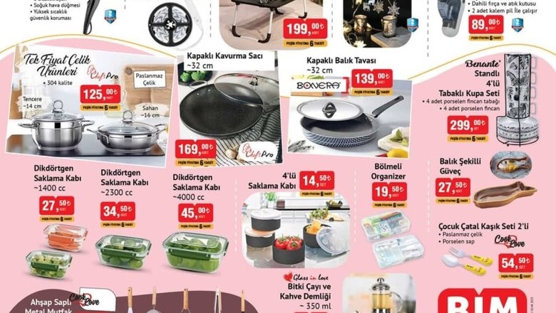 Bim Market 13 - 20 Ocak 2023 Aktüel İndirimli Ürünler Kataloğu