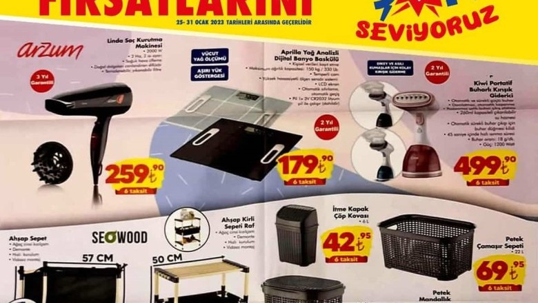 Şok Market  25 - 31 Ocak  2023 Aktüel İndirimli Ürünler Kataloğu