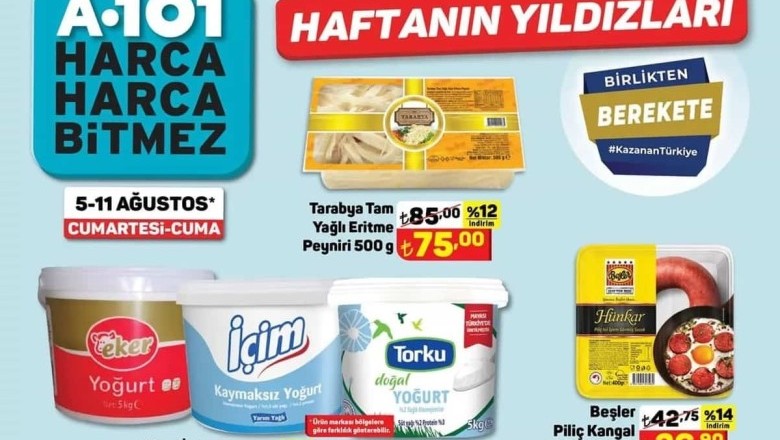 A101 5 - 12 Agustos 2023  Aktüel İndirimli Ürünler Kataloğu