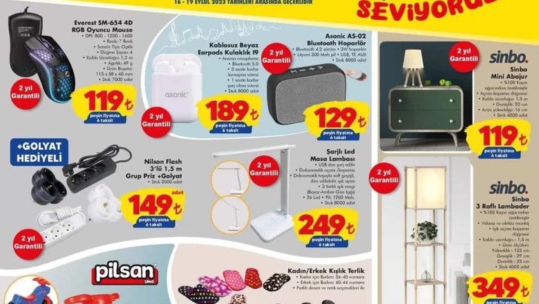 Şok Market 16 - 23 Eylül 2023 Aktüel İndirimli Ürünler Kataloğu