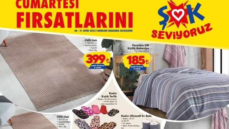 Şok Market  4 Kasım 2023 Aktüel İndirimli Ürünler Kataloğu
