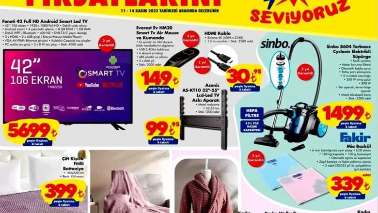 Şok Market 11 - 18 Kasım 2023 Aktüel İndirimli Ürünler Kataloğu