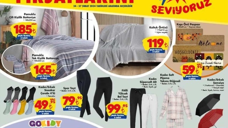 Şok Market 24 Şubat - 2 Mart 2024 Aktüel İndirimli Ürünler Kataloğu