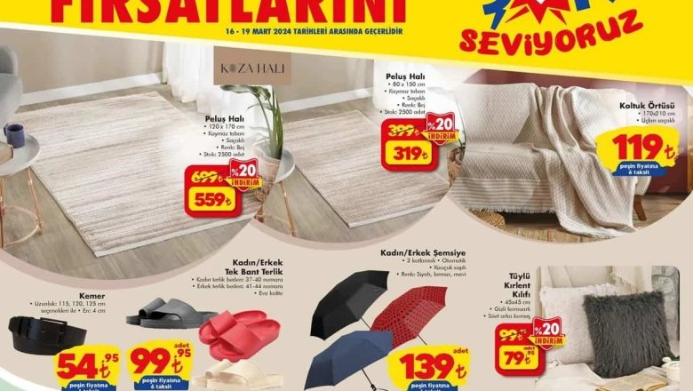 Şok Market 16 - 23 Mart 2024 Aktüel İndirimli Ürünler Kataloğu
