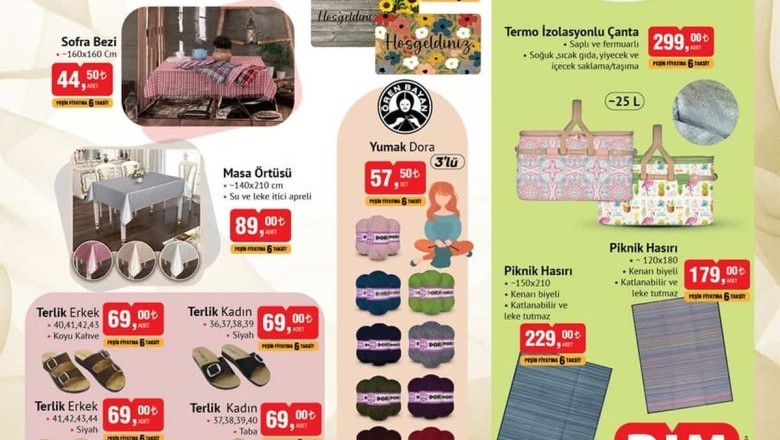 Bim Market 12 - 19 Nisan 2024 Aktüel İndirimli Ürünler Kataloğu