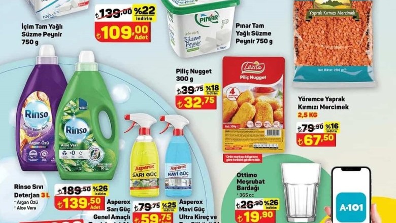 A101 Market  22 Haziran 2024 Aktüel İndirimli Ürünler Kataloğu