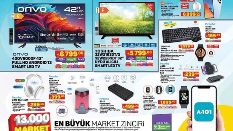 A101 Market  27 Haziran 2024 Aktüel İndirimli Ürünler Kataloğu