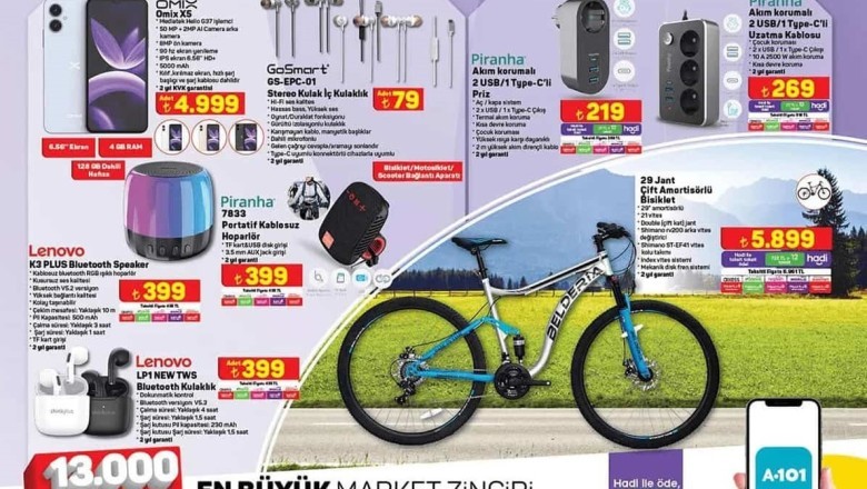 A101 Market 15 - 22 Ağustos 2024 Aktüel İndirimli Ürünler Kataloğu