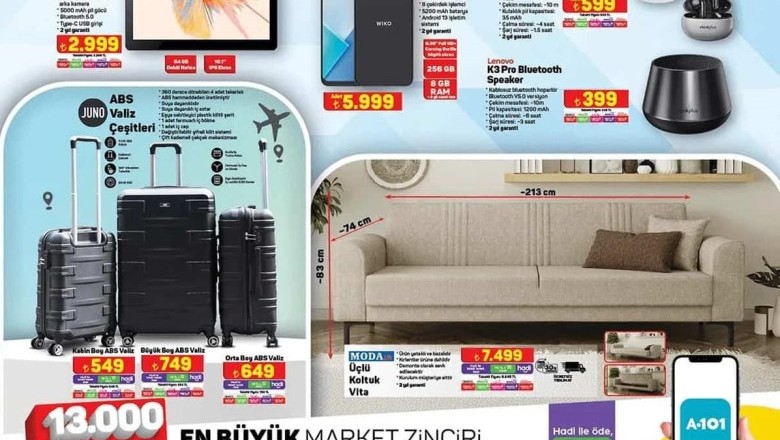 A101 Market 3 - 10 Ekim 2024 Aktüel İndirimli Ürünler Kataloğu