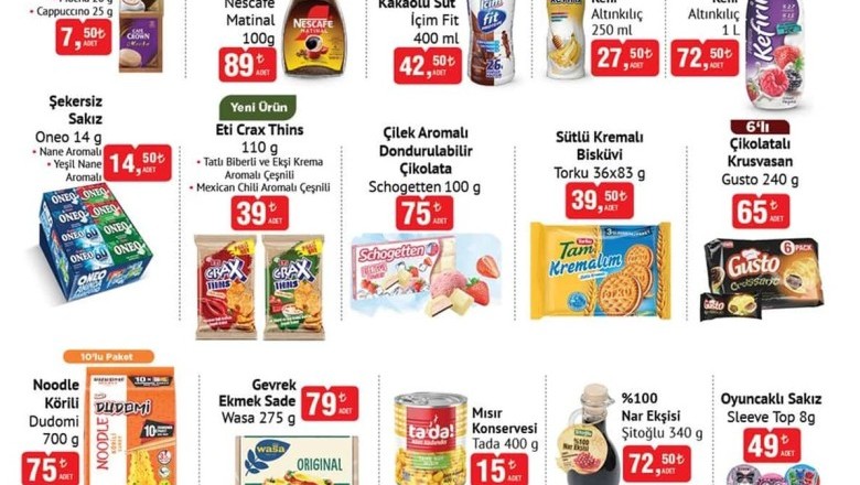 Bim Market 30 Eylül 2025 Aktüel İndirimli Ürünler Kataloğu