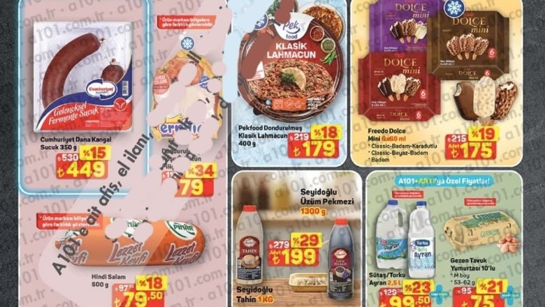 A101 Market 23 MAYIS 2026  Aktüel İndirimli Ürünler Kataloğu